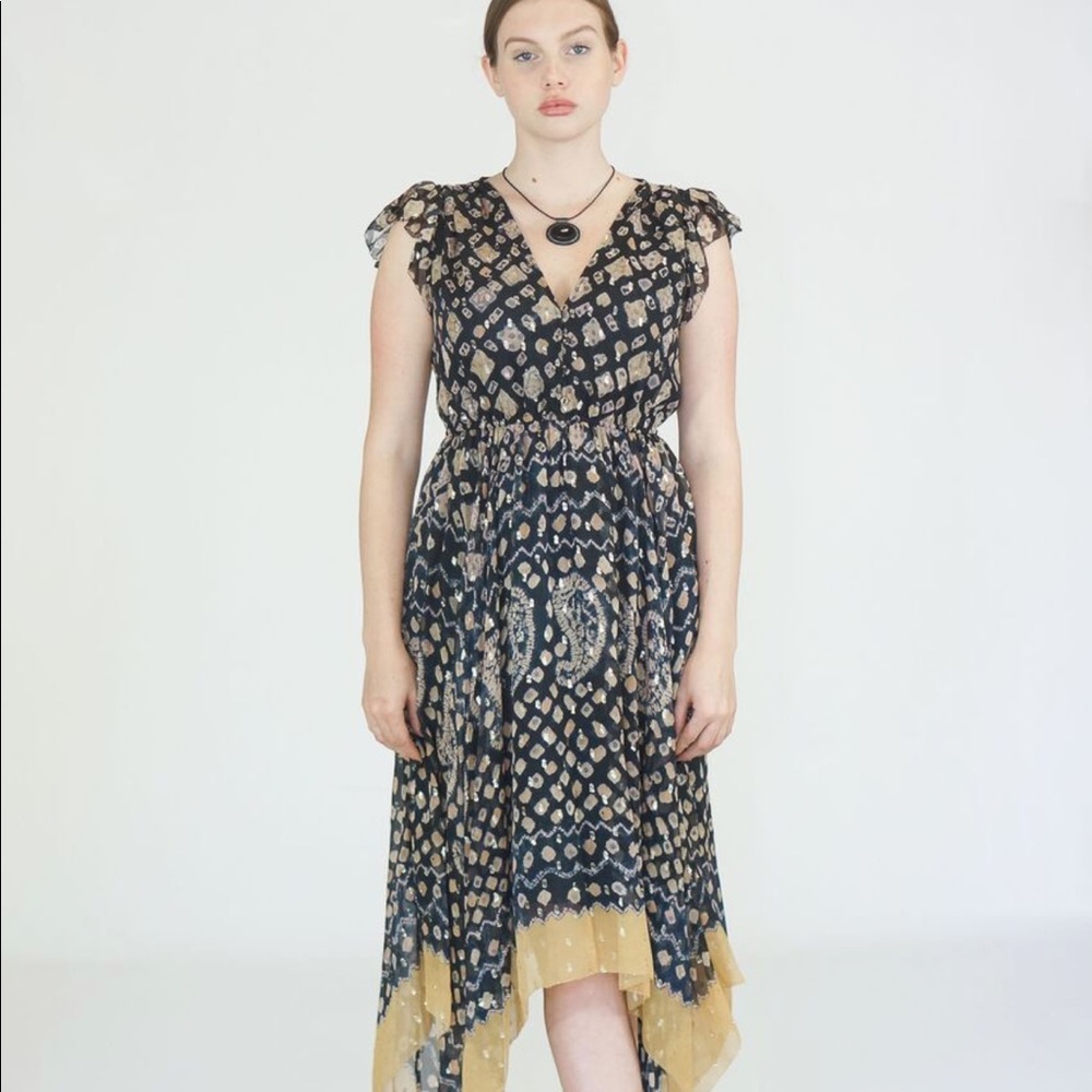 1 day sale - today only - Ruffle midi dress